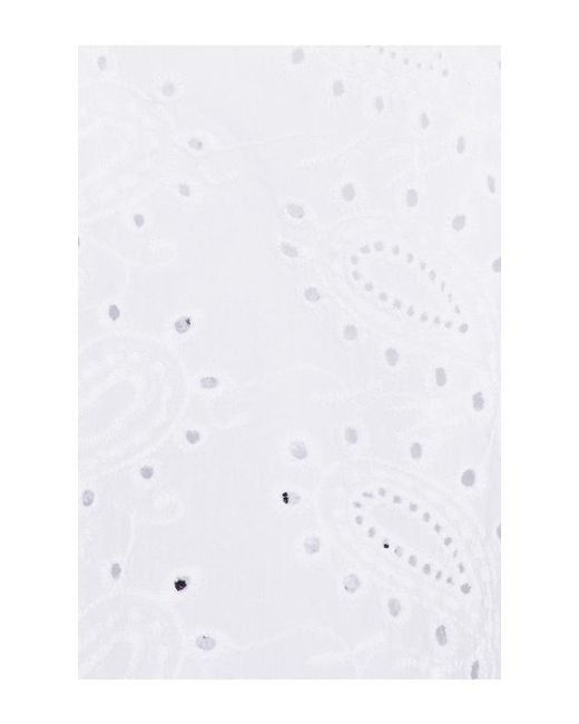 Bobi White Faye Boho Henley