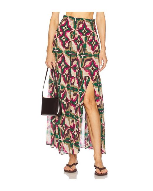 MISA Los Angles Multicolor Polly Skirt