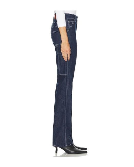 GRLFRND Blue Graham Low Rise Carpenter