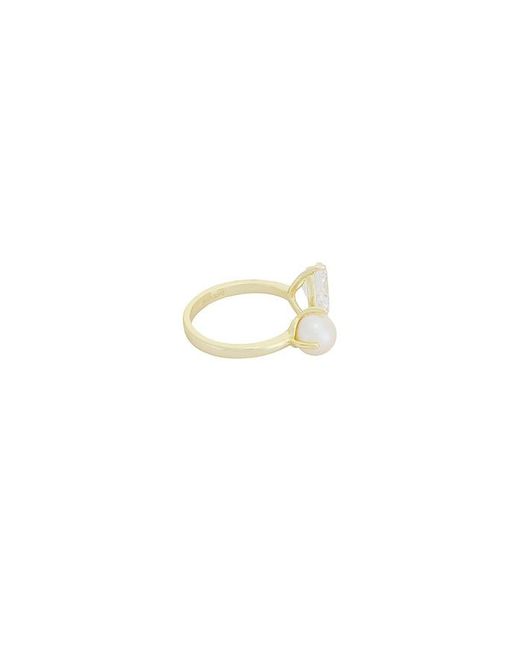 Shashi Metallic Toi Et Moi Ring