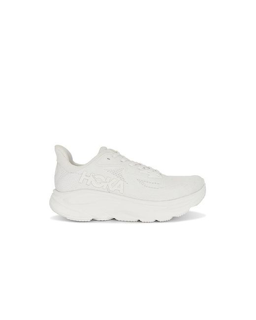 Hoka One One White Sneakers Clifton