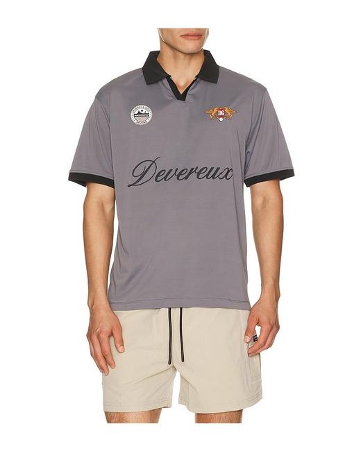 Devereux Golf Gray The Competition Polo for men