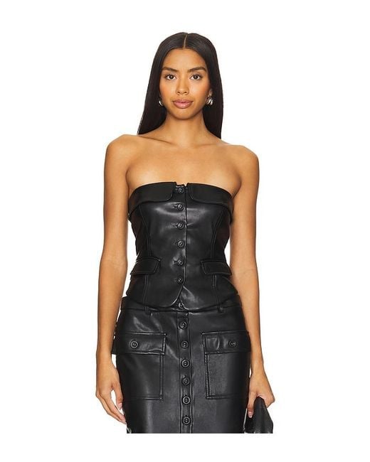 Heartloom Black Fern Top