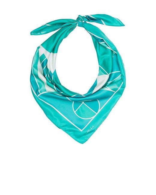 Ettika Blue Modern Mosaic Scarf