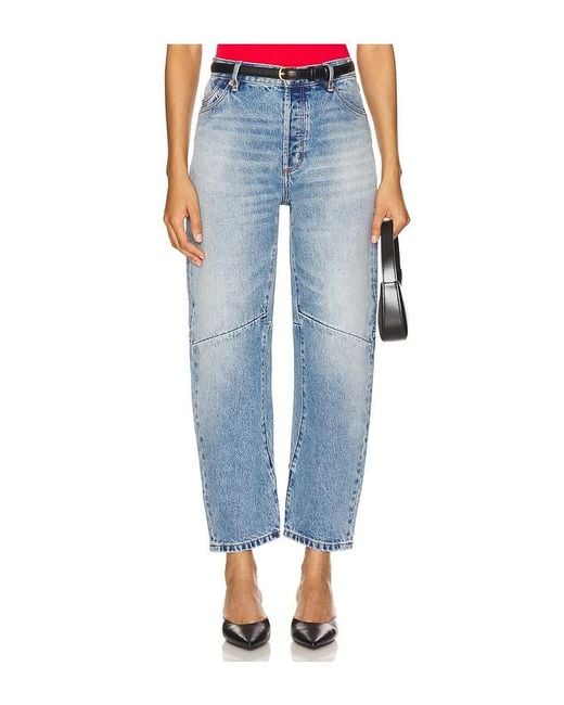 Rolla's Blue Jane Barrel Jeans