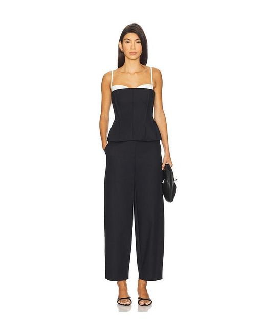 Jonathan Simkhai Black Charlee Bustier Top