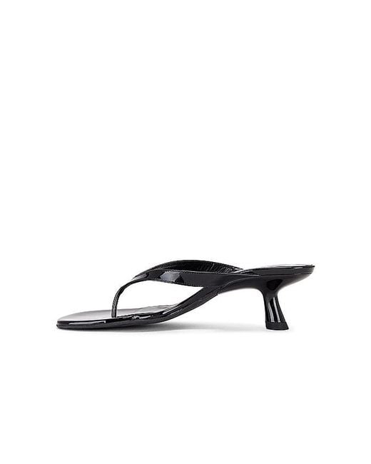 Simon Miller Black Beep Thong Sandal