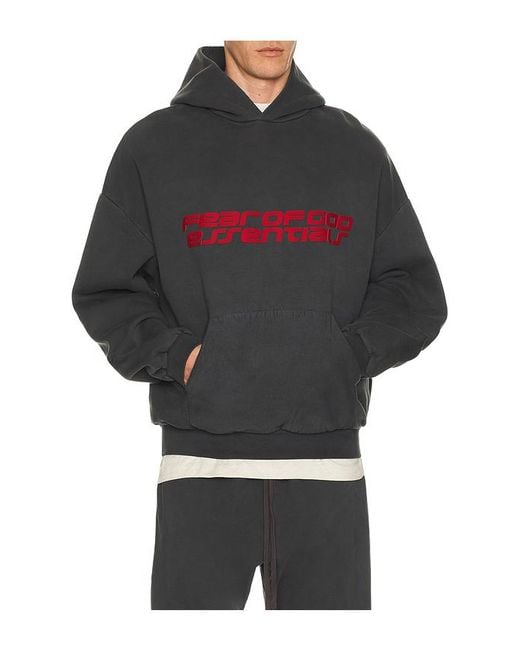 Fear Of God Gray 90's Hoodie for men