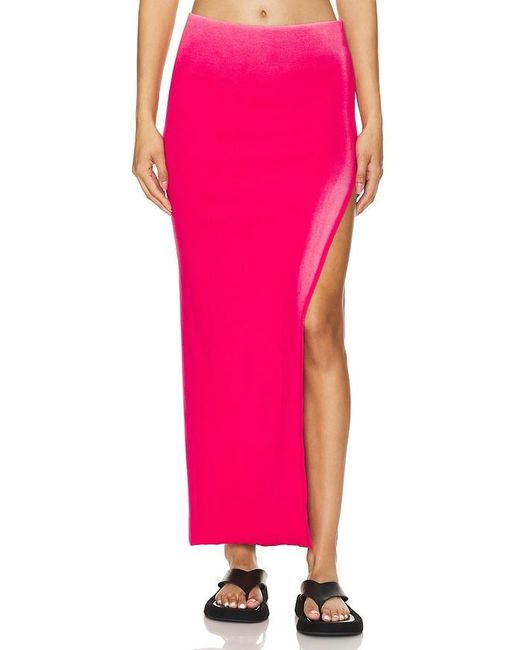 Cotton Citizen Pink The Verona Maxi Skirt
