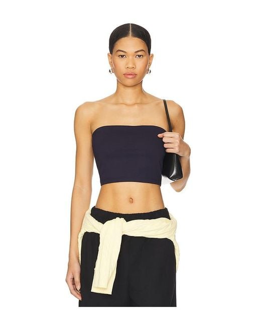 Susana Monaco Blue Essential Tube Top