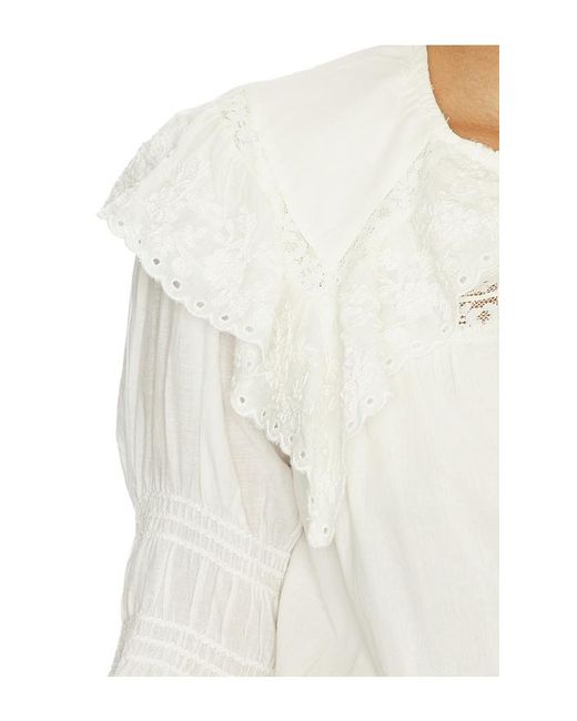 Tularosa White Sienna Mini Dress