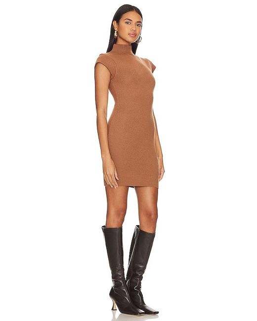Line & Dot Natural Rumi Mini Sweater Dress