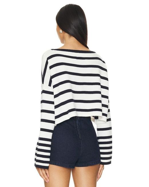 PULL RILEY en White Lovers + Friends en coloris Blue