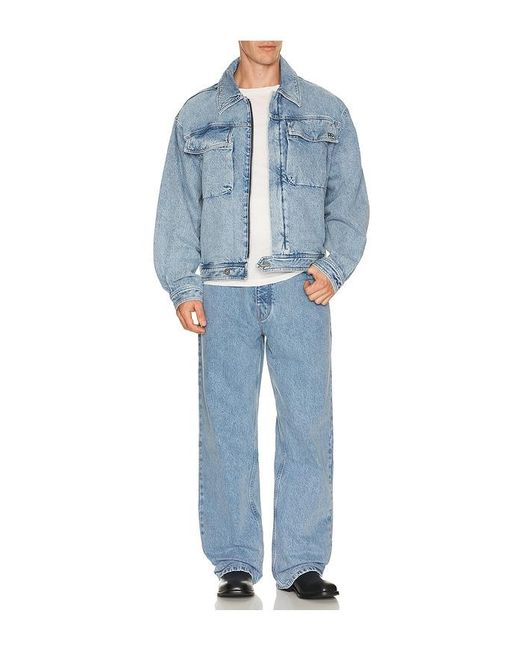 Filling Pieces Blue Denim Jacket for men