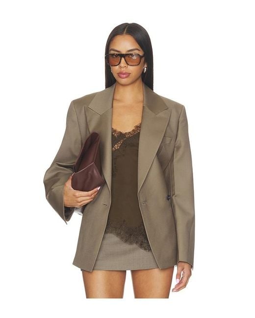 Rohe Brown Hourglass Shaped Blazer