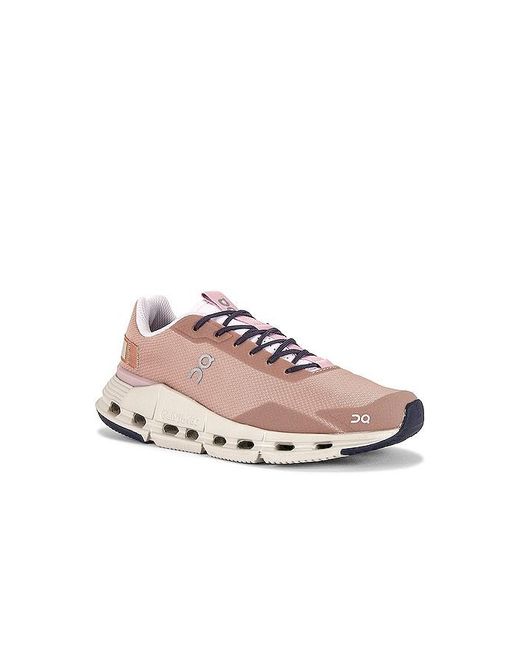On Shoes Pink SNEAKERS CLOUDNOVA FORM