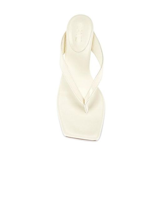 Raye White Sandale Perla