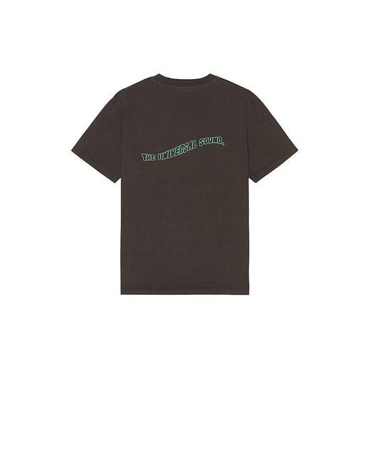 Camiseta Universal Sound En Color Negro Talla En Rhythm de hombre de color Black