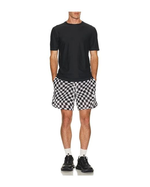 Legends Black Luka Mesh 7 Short for men