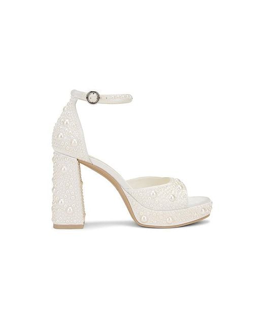 Dolce Vita White Pandro Pearl Heel