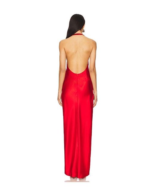 retroféte Red Valeria Dress