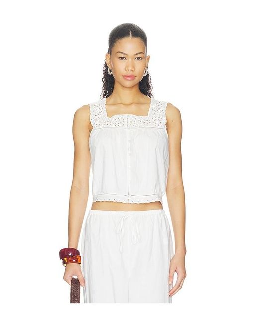 Rails White Noemi Top