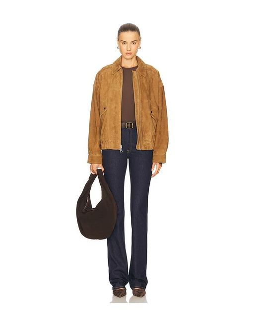 GRLFRND Blue Remy Slim Boot