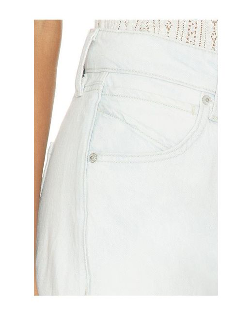 Free People White X We The Free Alter Ego Boyfriend Jean