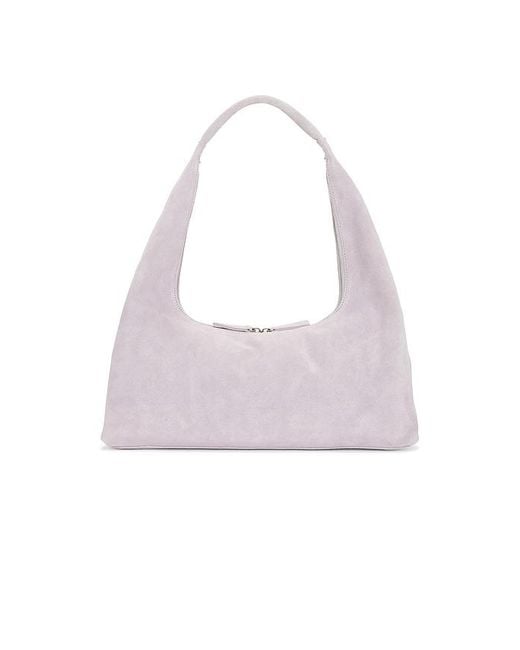 MARGE SHERWOOD White Large Hobo Shoulder Bag