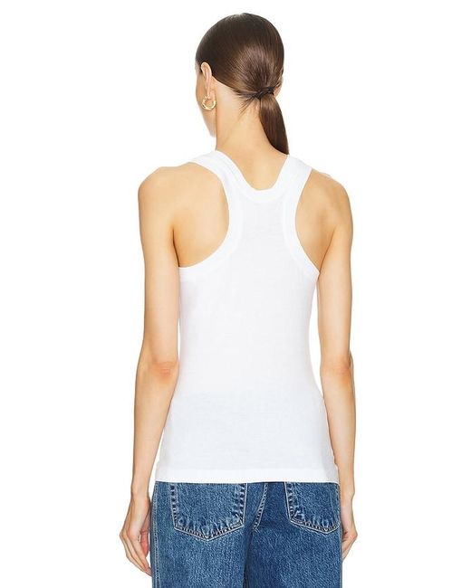 Norma Kamali Blue Racer Tee