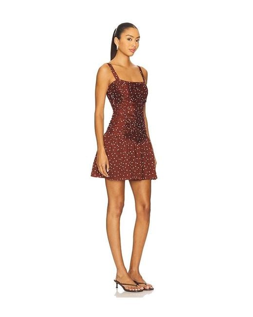 Saylor Red Posy Dress
