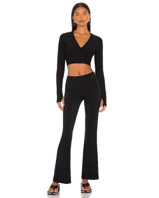 Commando Black Butter Wrap Top