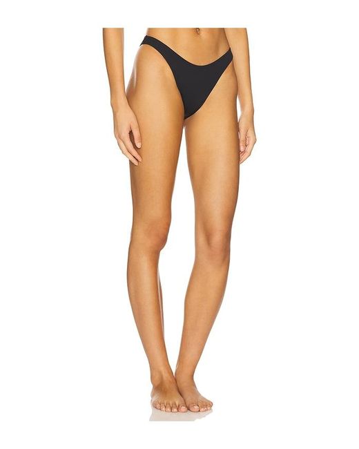 LSPACE Black Donnie Bitsy Bikini Bottom