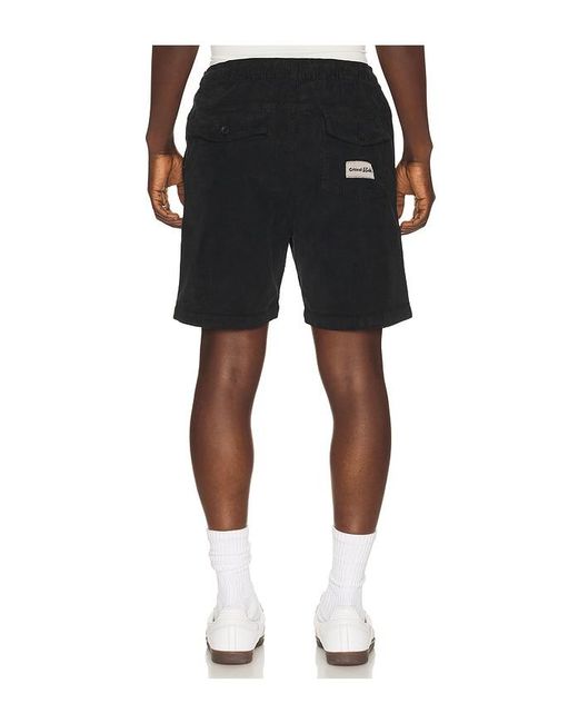 Critical Slide Black All Day Cord Walkshort for men