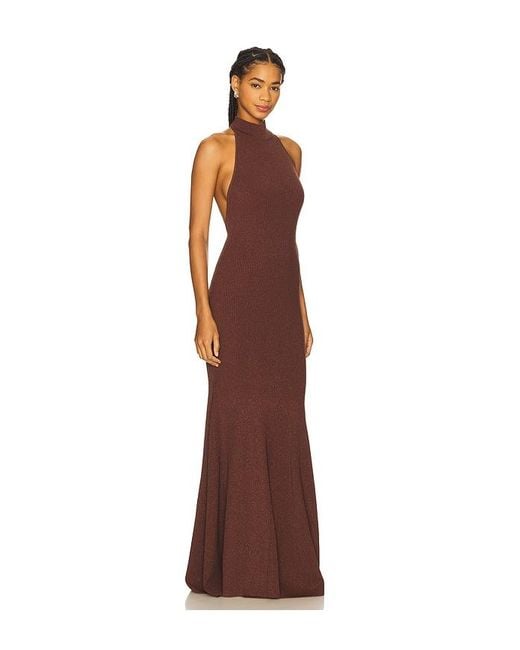 retroféte Brown Kimbra Knit Dress