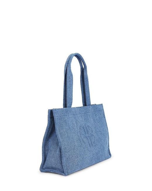 Anine Bing Blue Lara Tote Bag
