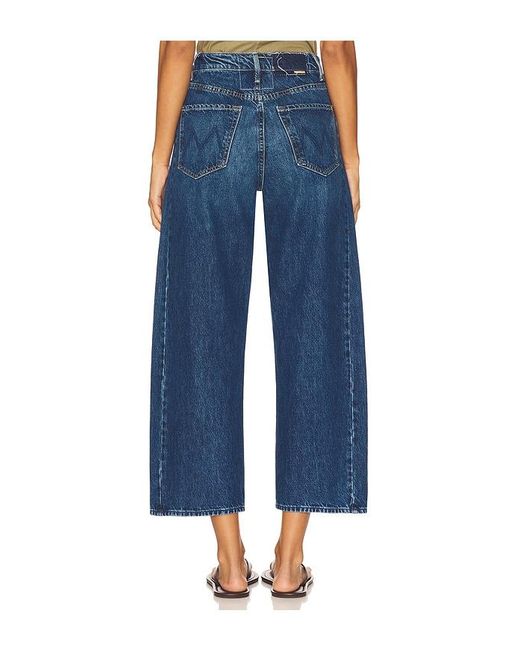 Mother Blue The Half Pipe Ankle Jeans