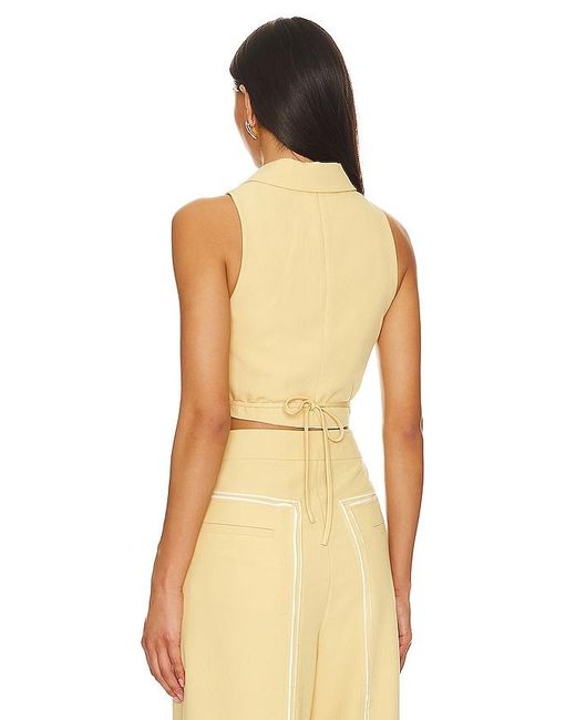OSIS STUDIO Orange Rachel Vest