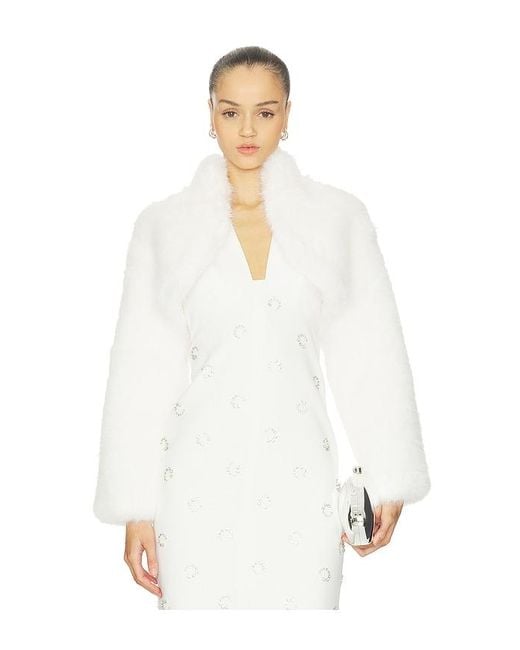 Elliatt White Lucyna Cropped Jacket