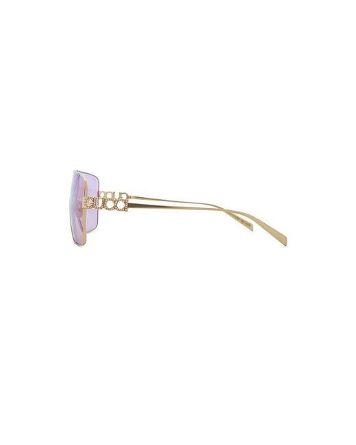 Gucci Purple Mask Sunglasses