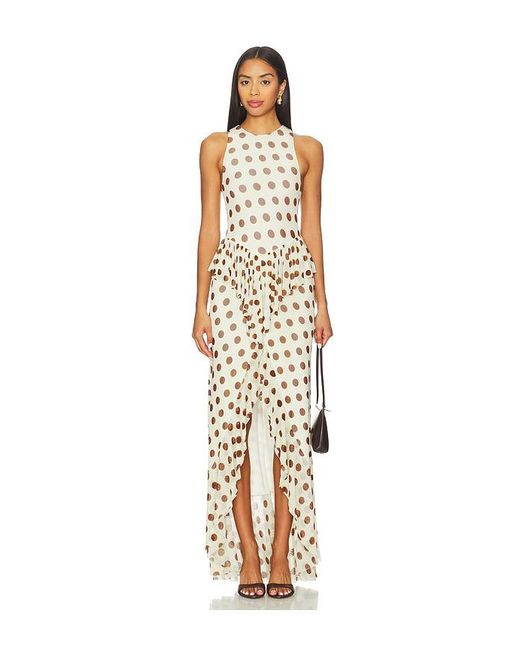 AFRM Metallic Bovina Dress
