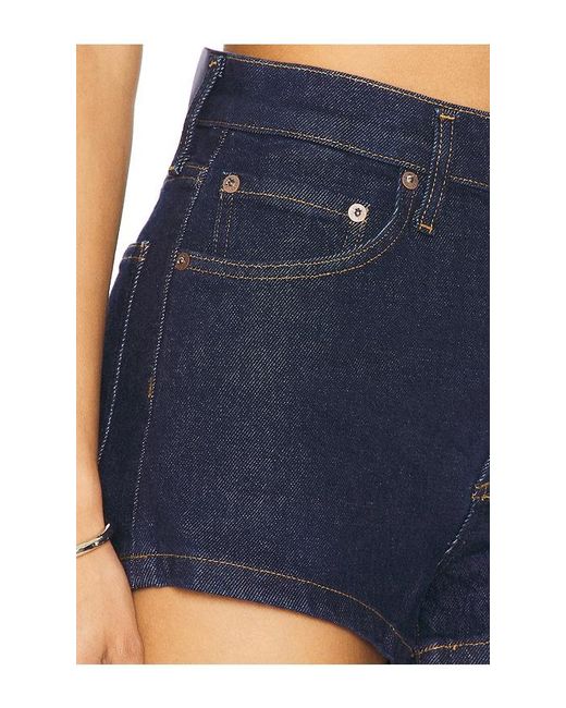 Agolde Blue Ridley Short