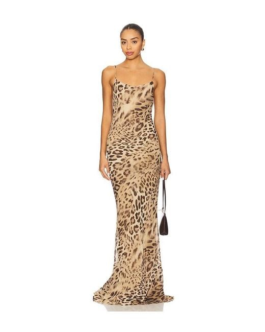 ANDAMANE Natural Ninfea Slip Dress