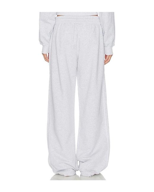 Casablanca White Embroidered Pant