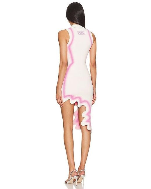 ROBE WAVY en White,Pink Ph5