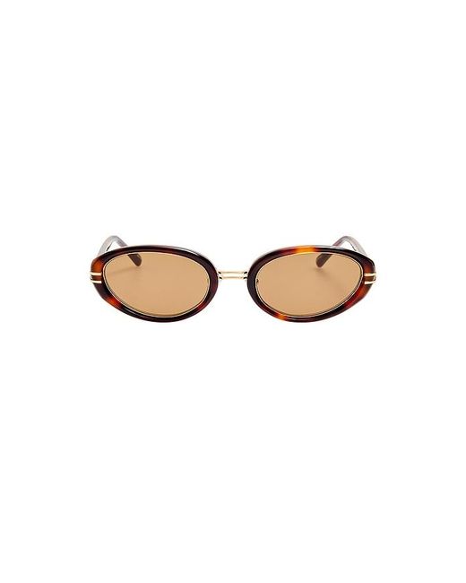 The Attico Multicolor Oval Sunglasses