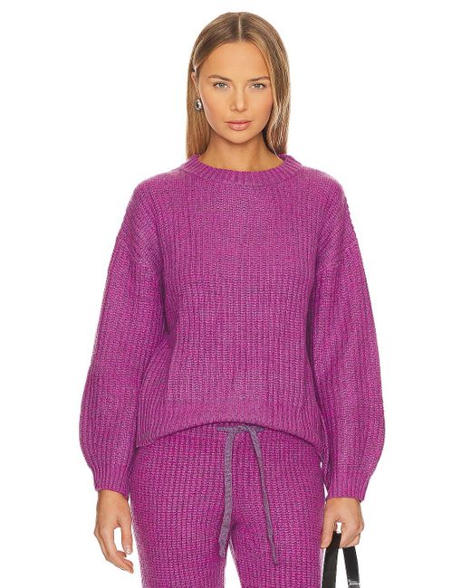 Monrow ウールセーター Purple