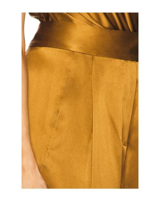 The Sei Yellow Wide Leg Trouser