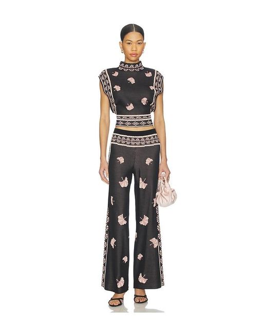 MISA Los Angles Black Alva Top