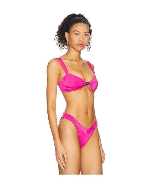 Cin Cin Pink Abyss Bikini Top